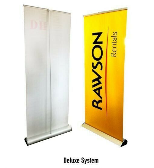 pop roll roller banner 850mm x 2000mm  FREE DELIVERY Pull 